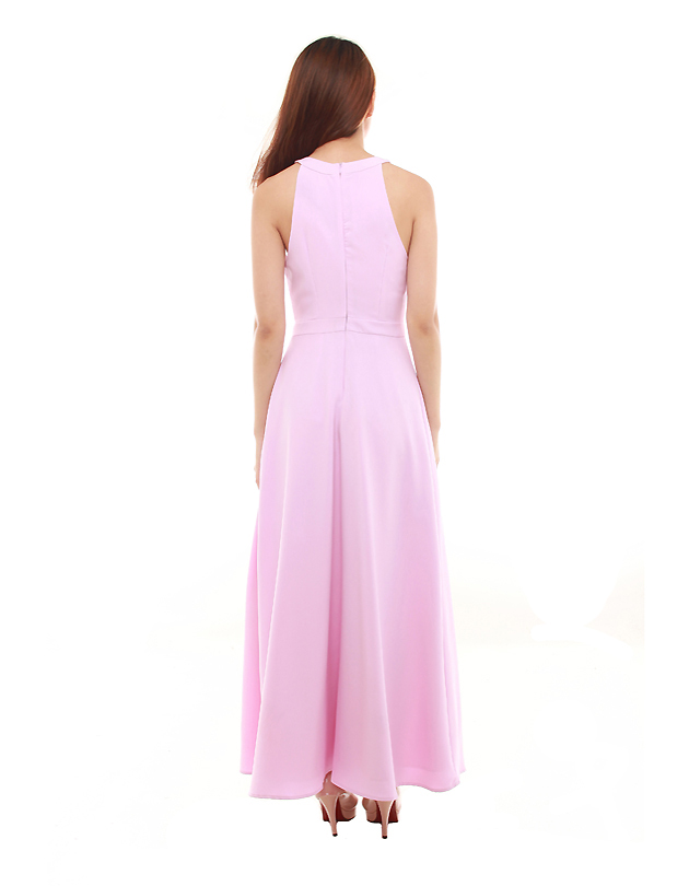 Heather Maxi Dress in Pastel Lilac